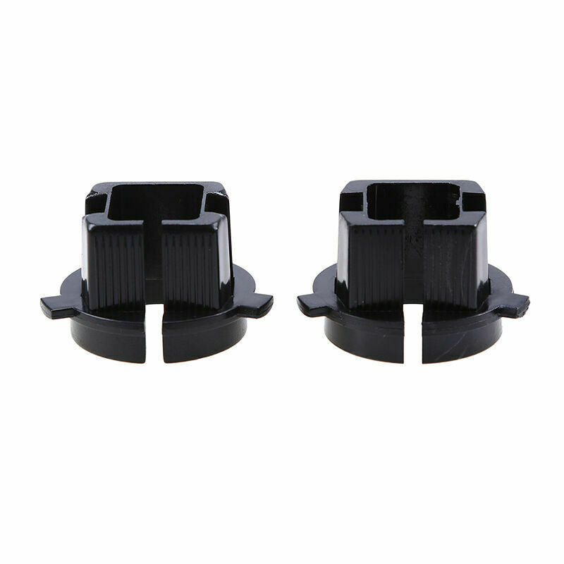 2x Black Bulb Base Holder H7 LED Headlight Adapter Retainer Universal Fit Kia K5
