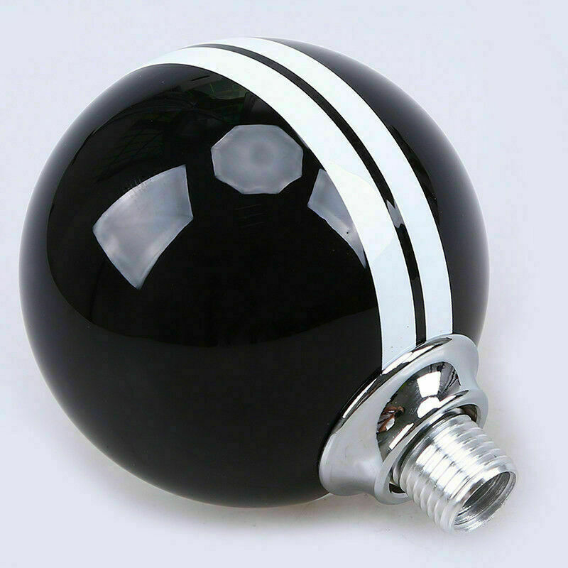Universial Round Manual 5Speed Shift Knob Shifter Lever Black For Ford Mustang