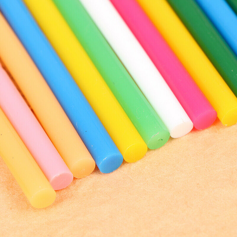 Mixed Colors Hot Silicone Sticks Hot Melt Adhesive Glue DIY Hot Melt Glue.l8