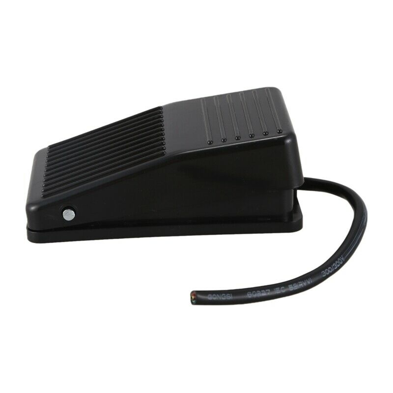 220V 10A SPDT Nonslip plastic Momentary Electric Power Foot Pedal Switch B8K8K8
