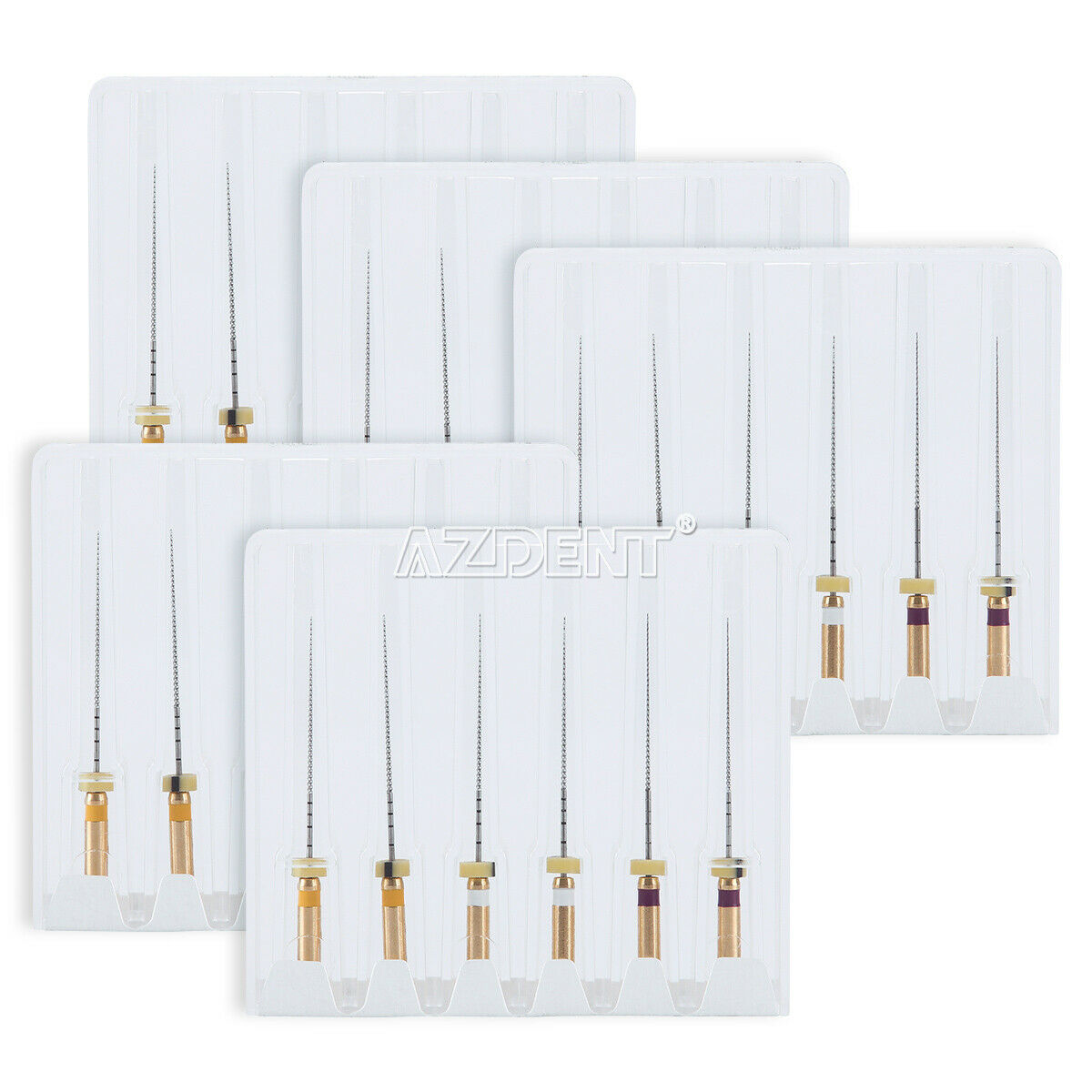 10X Dental NiTi Rotary Endo Canal Root Engine Use File 25MM 13#-19#