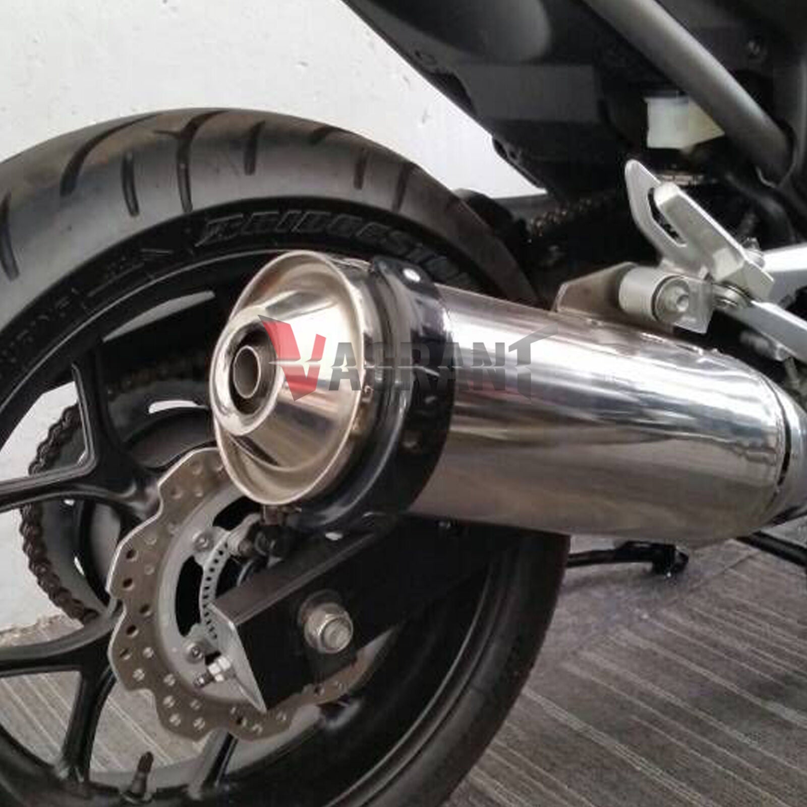 Universal For Akrapovic Oval Exhaust Protector Can Cover