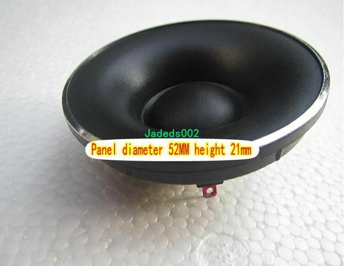 2pcs 52mm 6ohm 10W Silk film Dome tweeter Neodymium Speaker Loudspeaker For JAMO