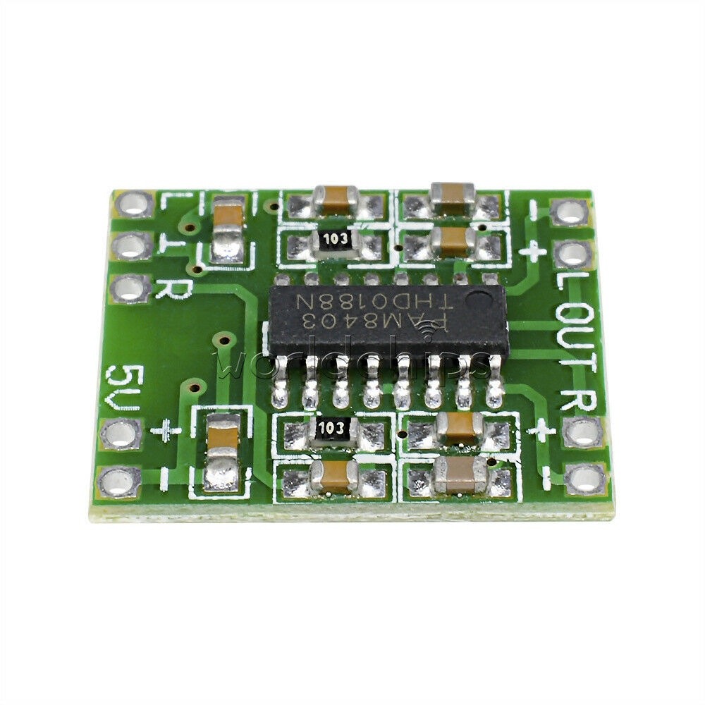 3Pcs Digital Amplifier Board Class D 2*3W USB Power Mini PAM8403 Audio Module