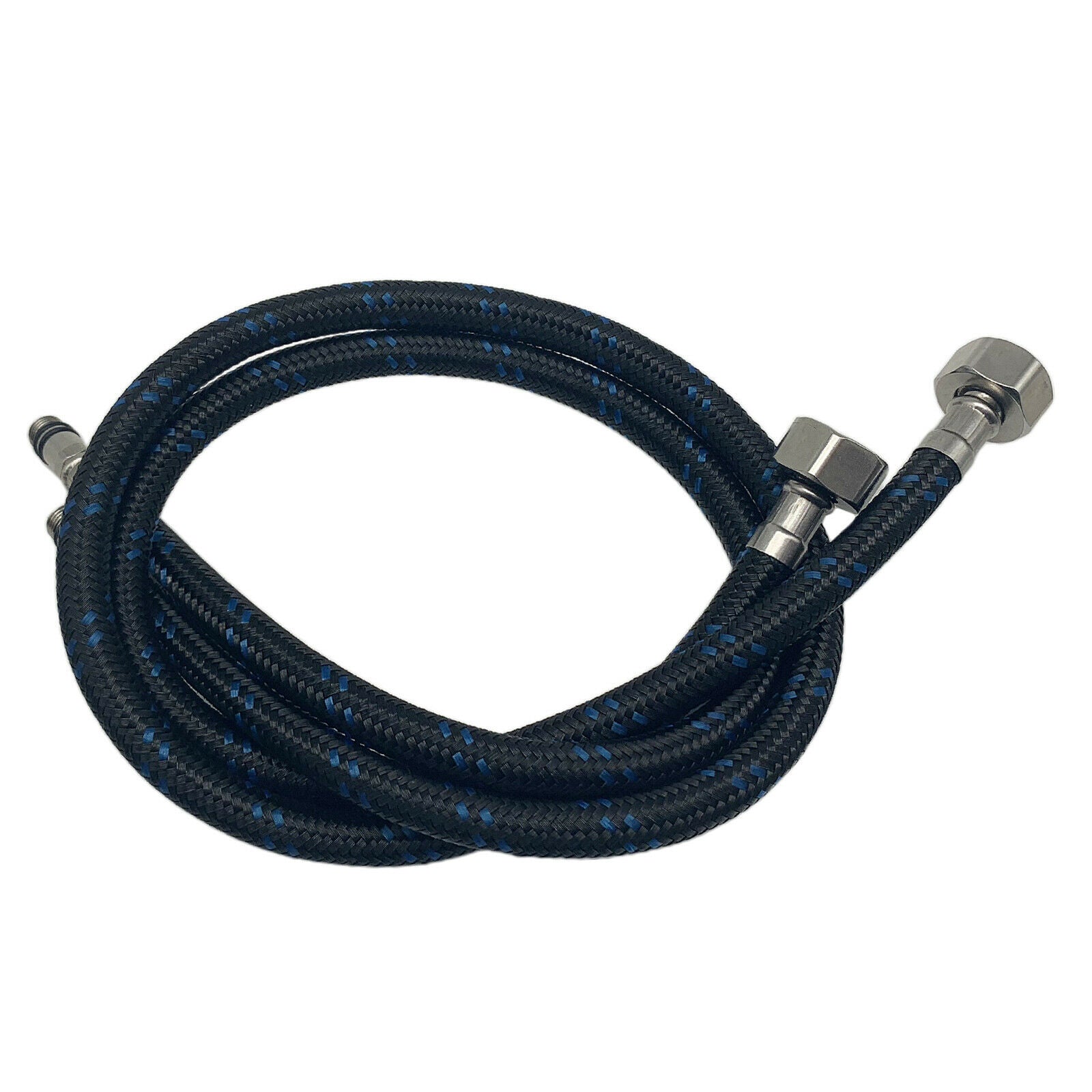 2Pcs Standard Faucet Connector Braided Supply Hose 80cm