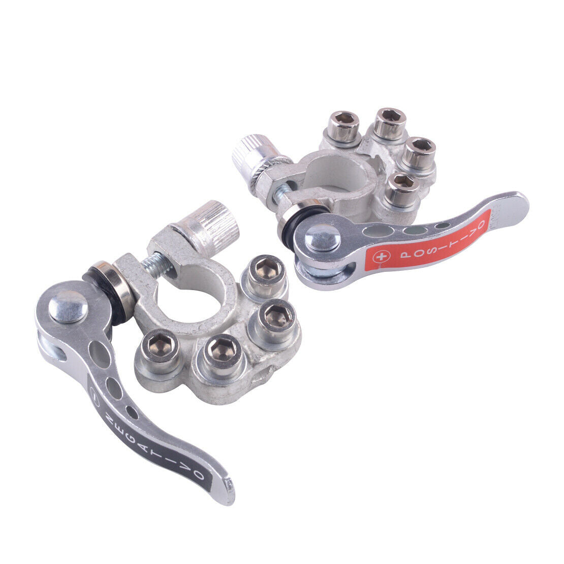 2xCar Boat Battery Terminal Connector Clamp Quick Release Adjust Disconnect Tool