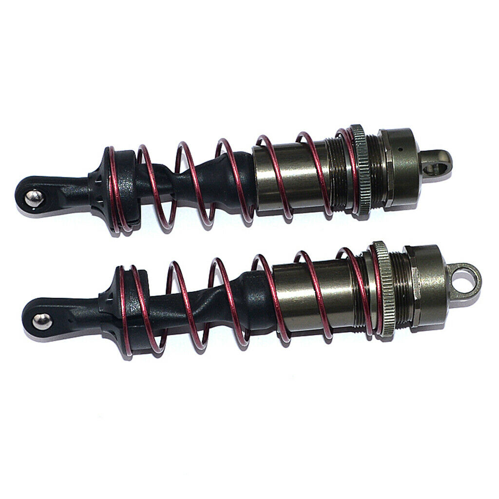 2 Pairs 1: 8 RC Car Shock Absorber Front Shock Absorbers