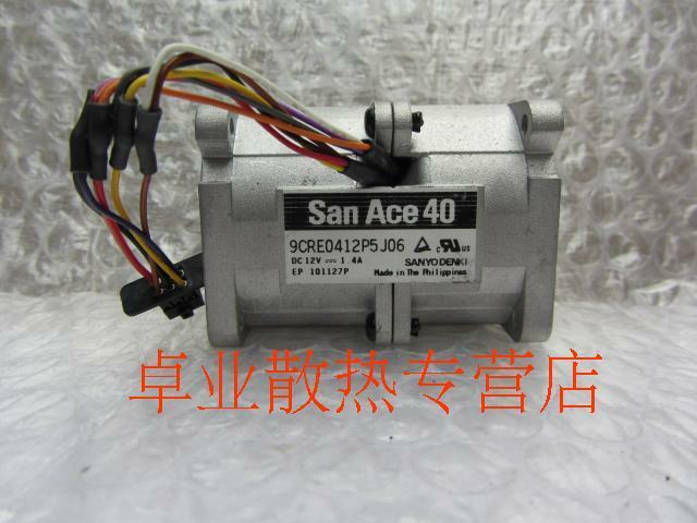 For Sanyo 9CRE0412P5J06 4056 12V 1.4A Double Ball Bead Violent Double Blade Fan
