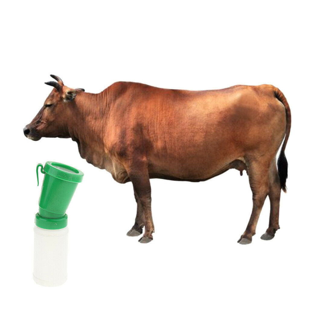 Goat Teat Dip Cup Plastic Cleaning Cup Green Non Reflow Nipple Cleaning