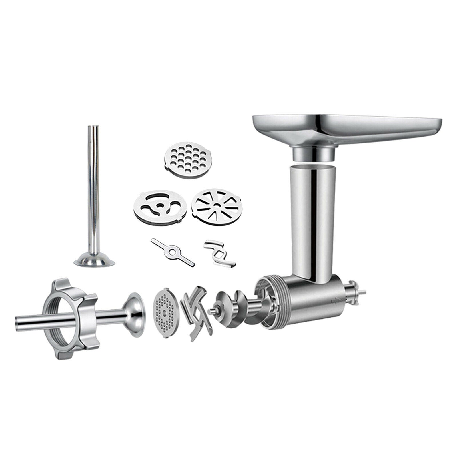 9 PCS Meat Grinder Plates Discs for Kenwood Meat Grinder Stand Mixers Parts