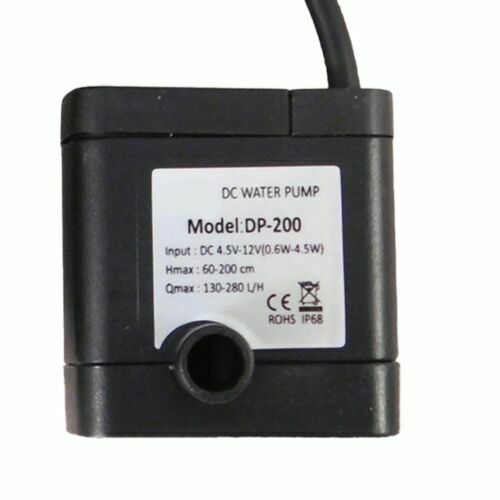 New AutoAqua Mini ATO Auto Water Top Off Spare Pump 1/2 Float Switch Aquarium