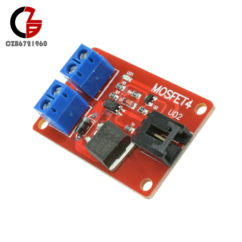 1 Channel 1 Route MOSFET Button IRF540 + MOSFET Switch Module for Arduino