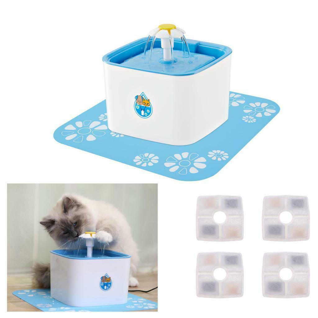 4 X Pet Replacement Filters Activated Carbon Filter for Pet Water Fountain