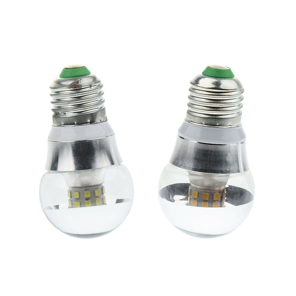 E27 LED Warm White/White Nature Light Bulb Lamp 5W 220-240V Warm White