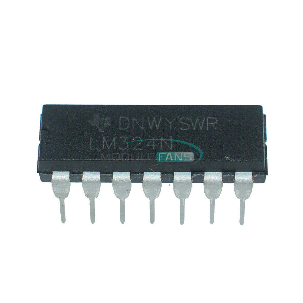 50PCS LM324N LM324 DIP-14 TI Low Power Quad Op-Amp IC DIP14