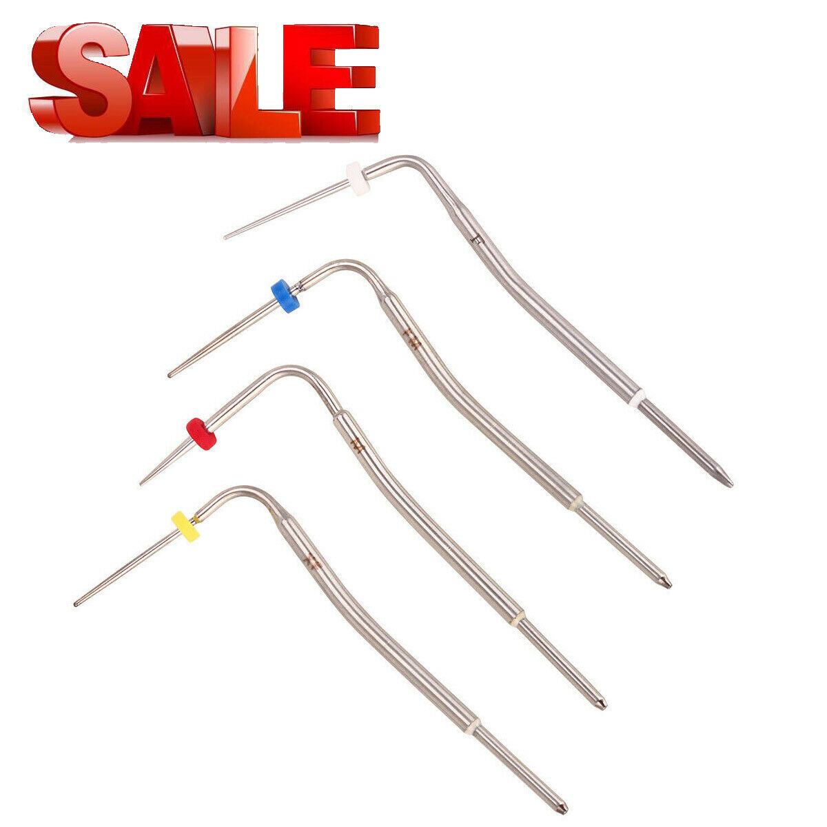 4 X Dental Percha Gutta Pen Heating Plugger Needle Tip Endo Obturation System A