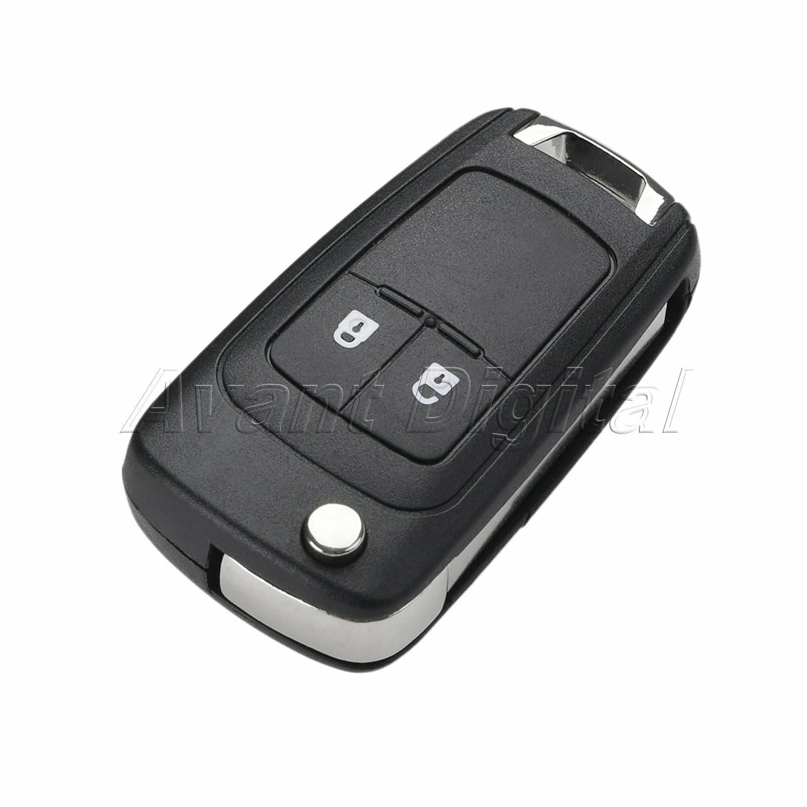 1Pc Remote Key 2 Buttons 433MHz ID46 Chip Battery Fit For Orlando 2011 Present