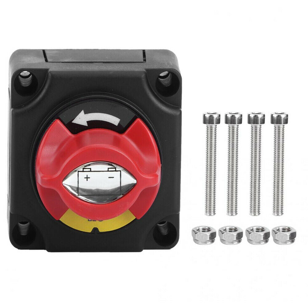 Car Truck Battery Isolator Disconnect Switch 300A DC 12V 24V ATV SUV Universal