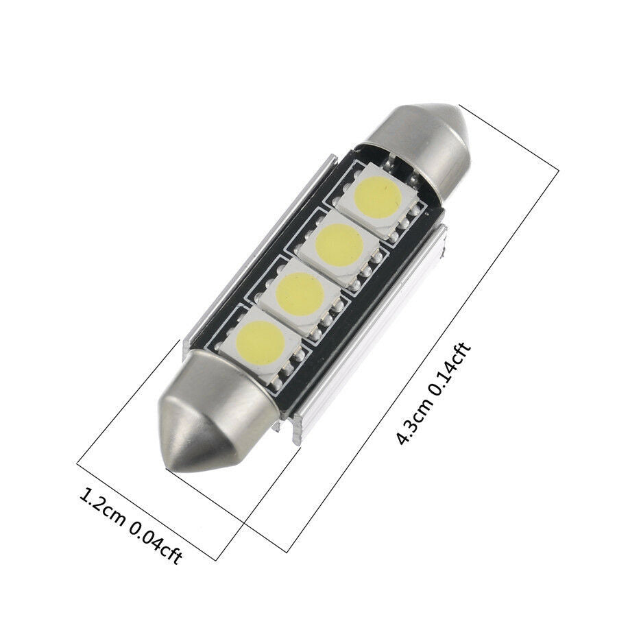 27Pcs White Car Interior LED Light Kit For Mercedes Benz E class W211(2002-2008)