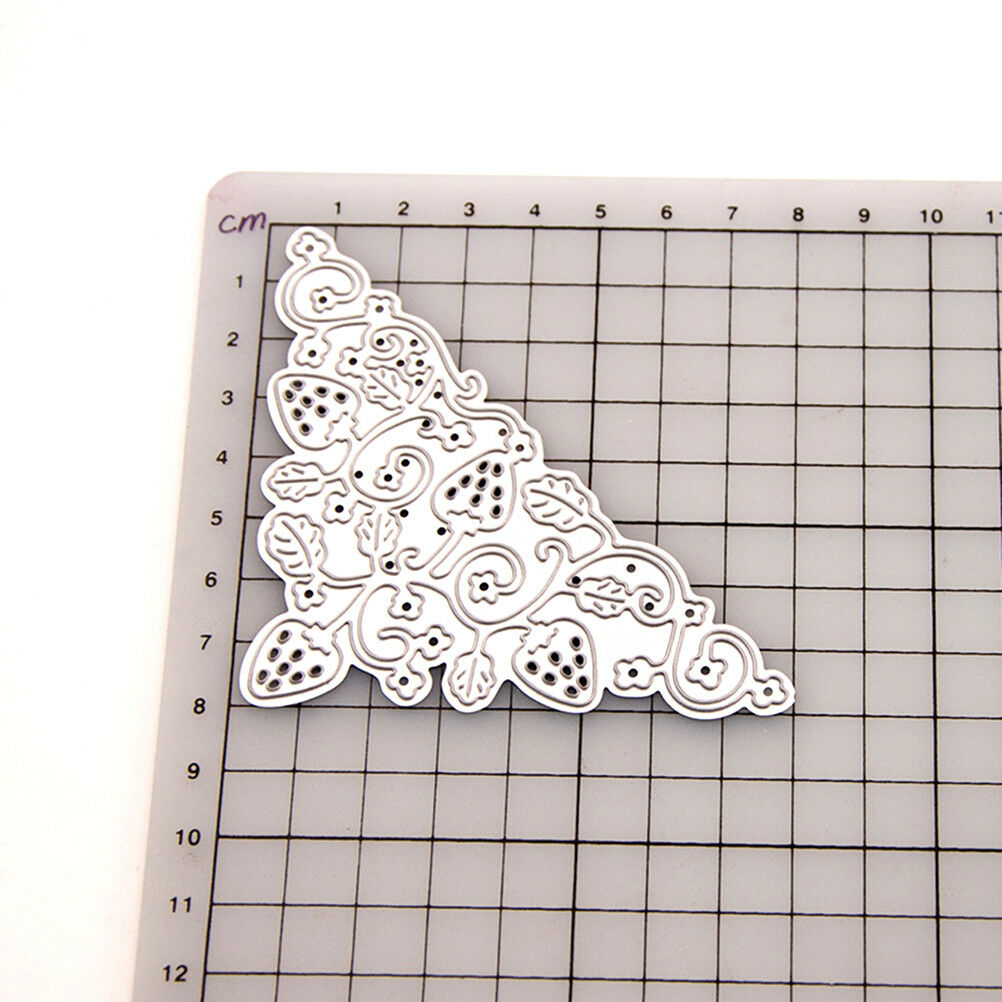 Strawberry Metal Cutting Dies Stencil Scrapbooking Paper Card Embossin.l8