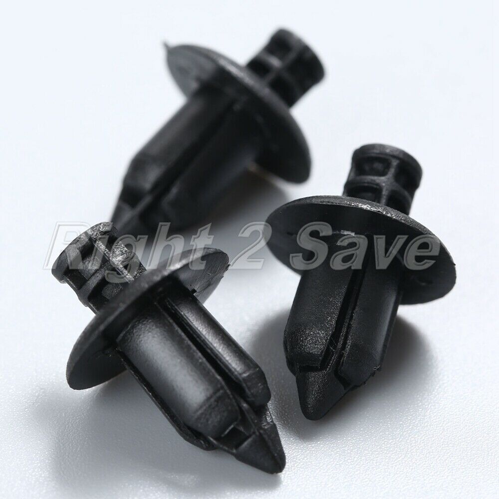 100Pcs Black Motorcycle Fairing Panel Screws Clips Bolts for Kawasaki Roadster