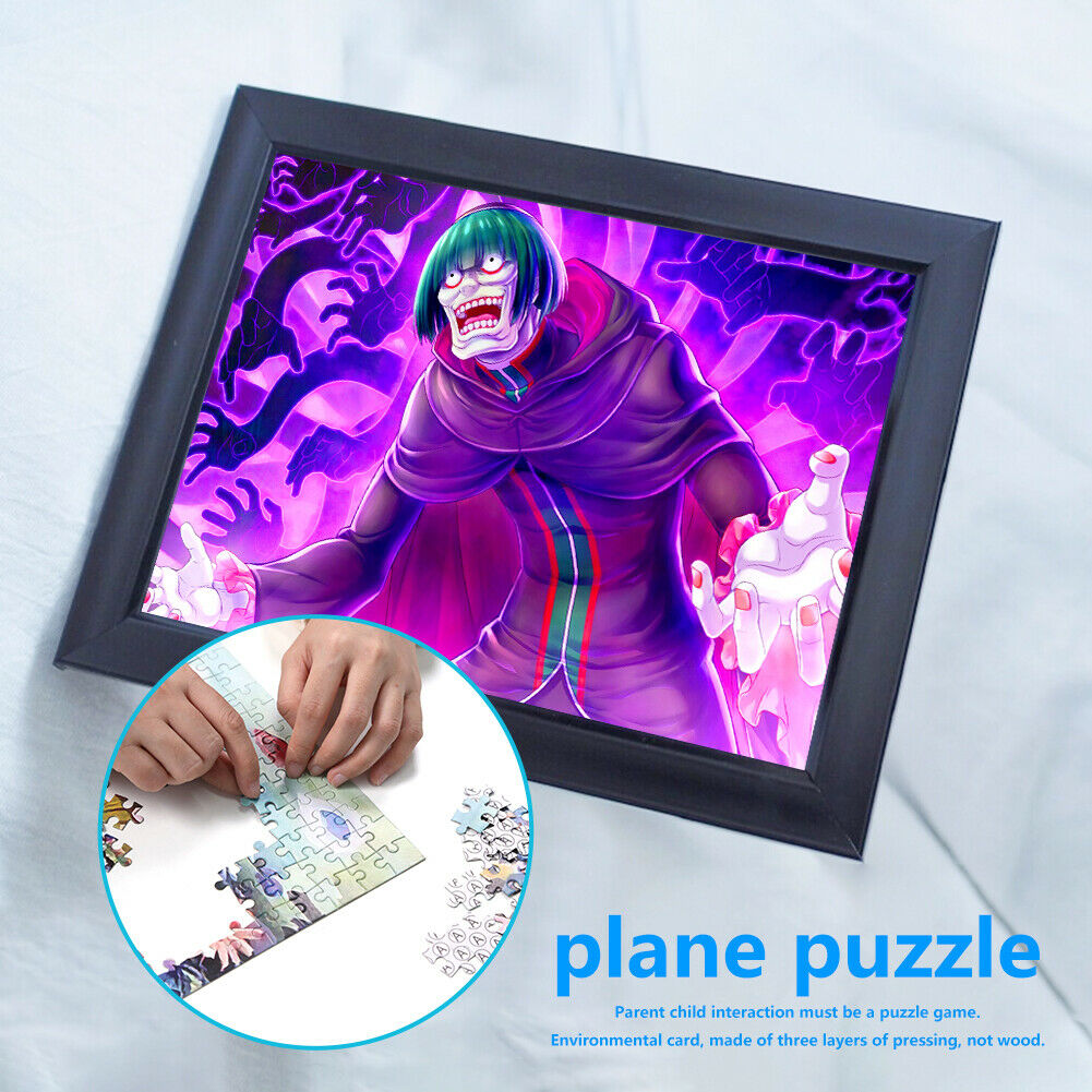 Kids Cartoon Monster Educational Toys Sets 1000 Pieces DIY Paper Puzzles @