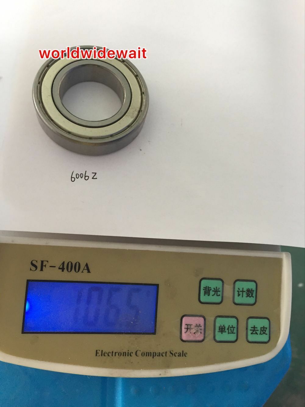 1PC 30mmx55mmx13mm Double Shielded 6006ZZ Deep Groove Ball Bearing 30*55*13