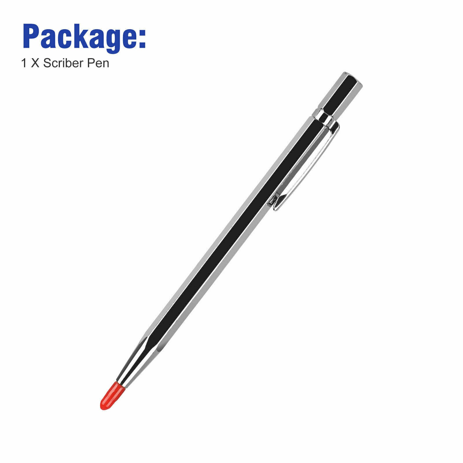 Portable Pocket Diamond Engraving Pen Glass Metal Wood Engraver Scribe Tool