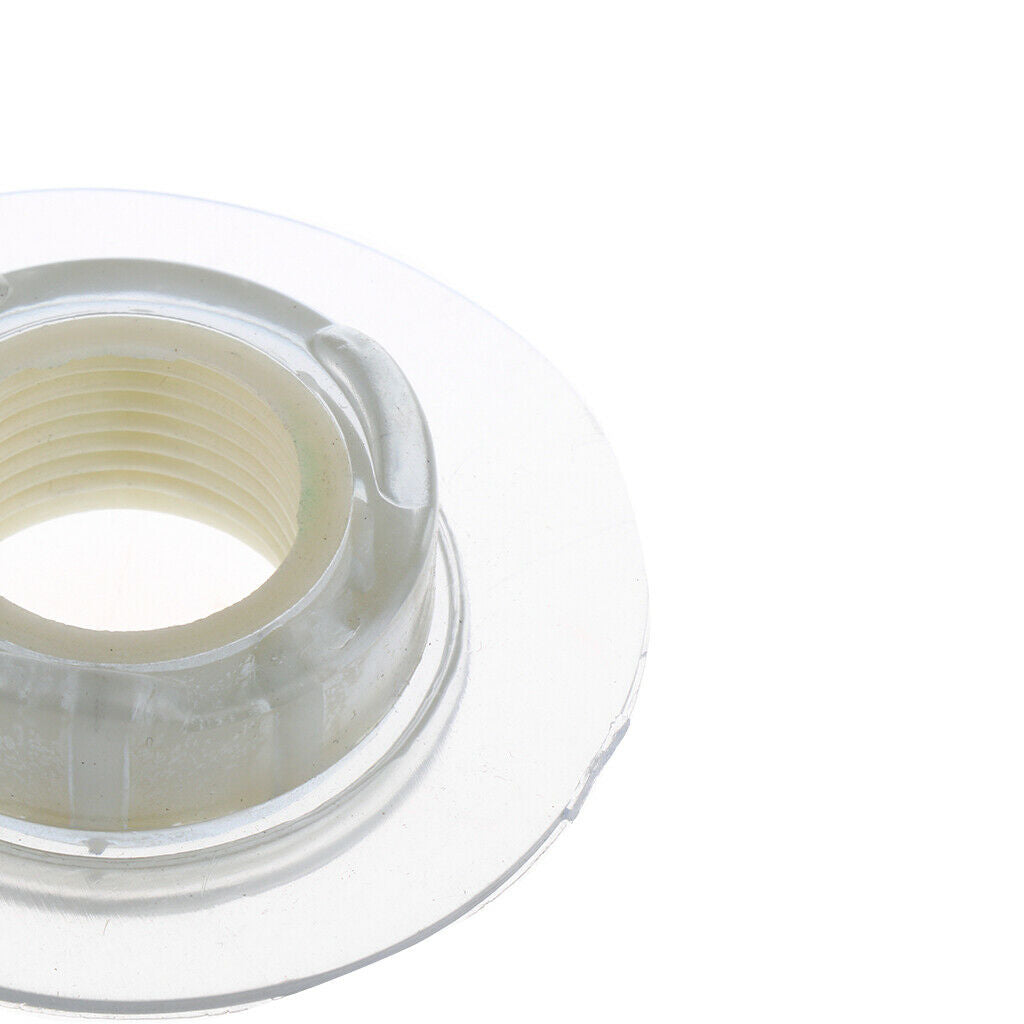 White Plastic Kayak Air Valve Adapter & 22mm Air Valve Base Replacement Spare