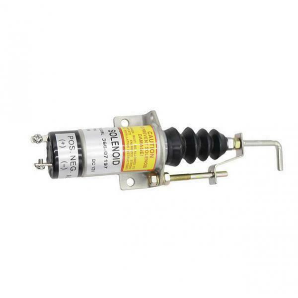 New Heavy Duty Fuel Shut Off Down Stop Solenoid