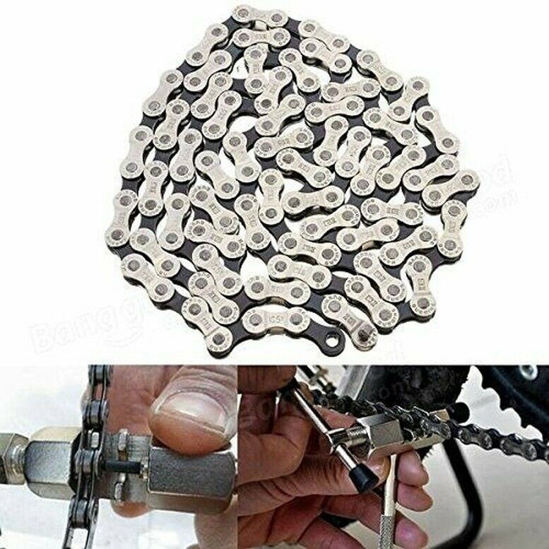 IG51 MTB Road Bike Chain Steel Bicycle Chain 6/7/8 Speed Chain 116L For Shimano