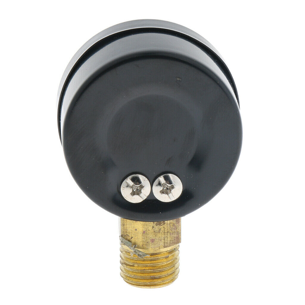 Water Pressure Gauge 0-220psi Male NPT Brass Thread M14x1.5mm