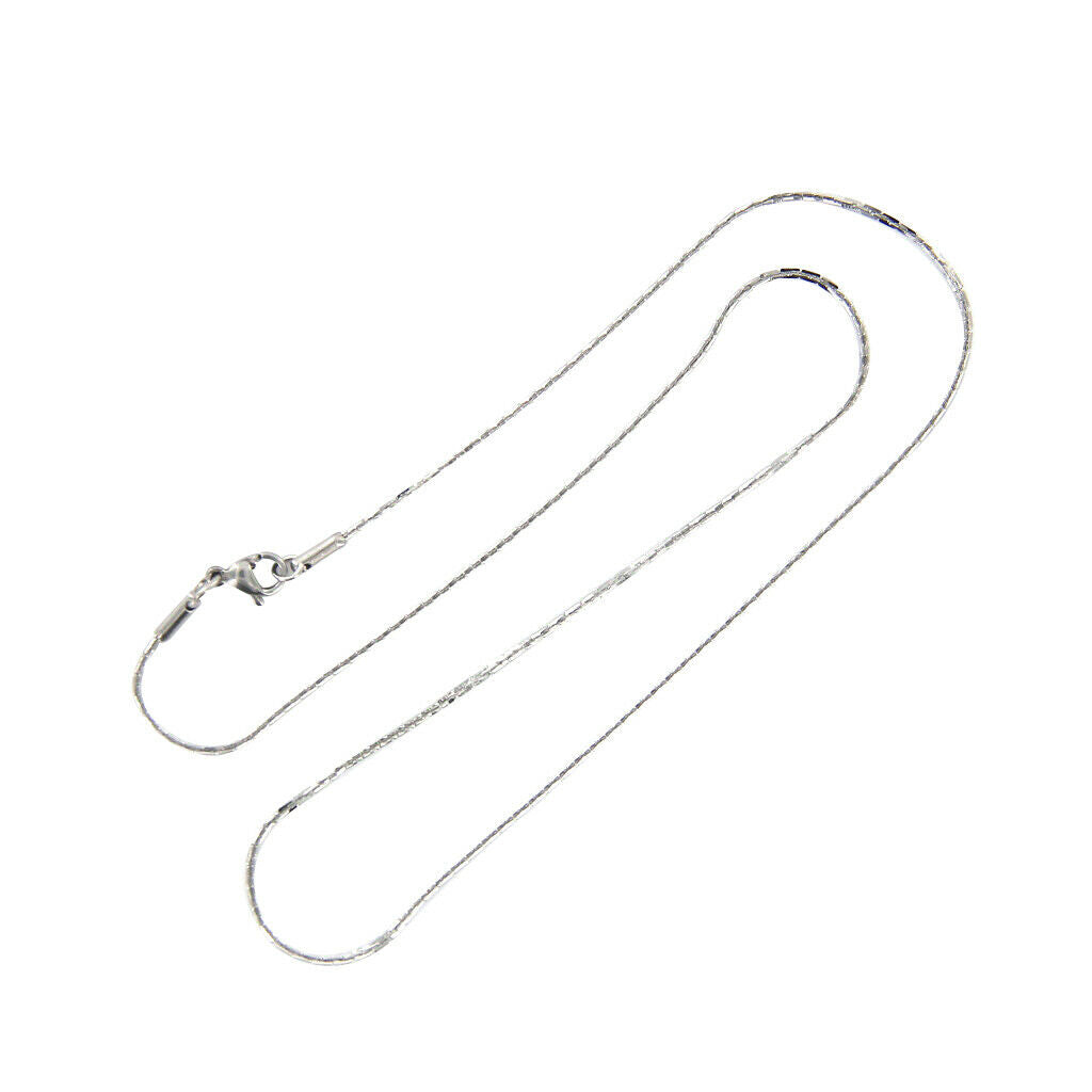 18 "Chain Necklace Stainless DIY Jewelry Crafts Decor Fashion Woman