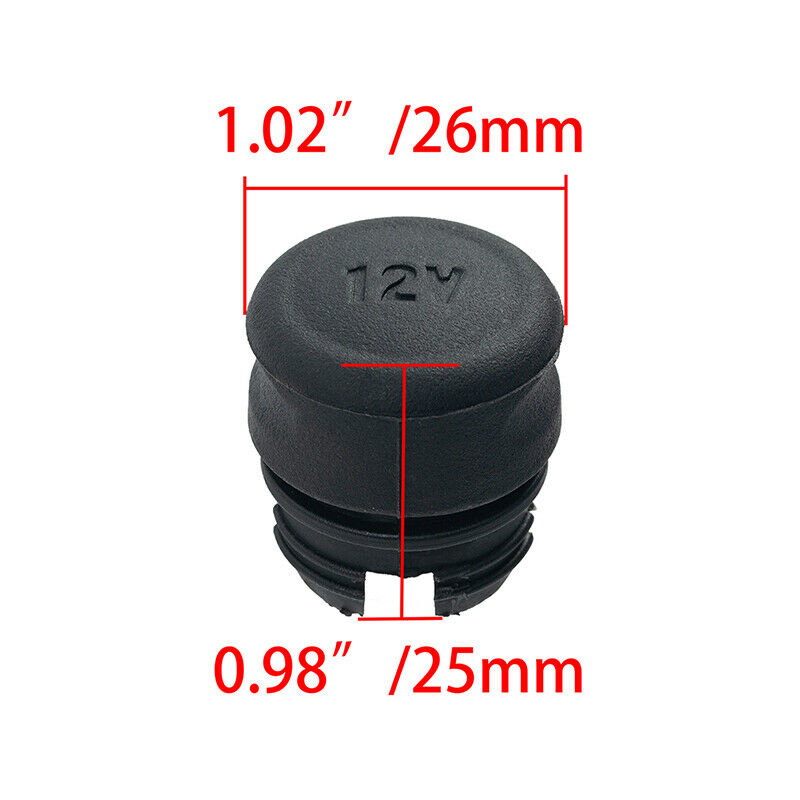 For Ford E150 E250 Mercury 2007-2008  Power Outlet Lighter Socket Cover Cap