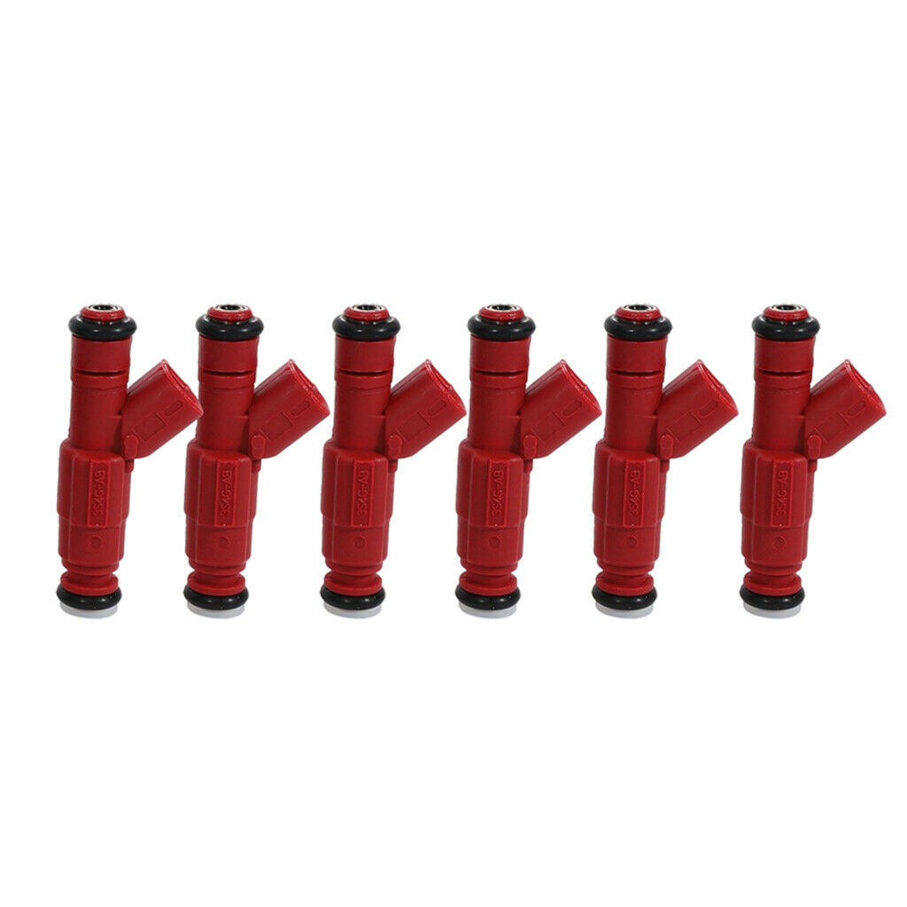 6Pcs Fuel Injectors M02161x4J Replace 82211170 0280156161 for RAM 1500