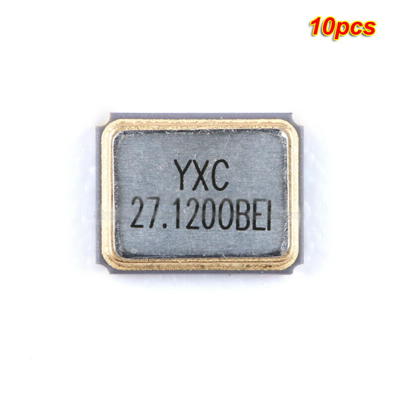 10pcs SMD 27.12MHz X32252712MOB4SI passive quartz resonator crystal oscillator