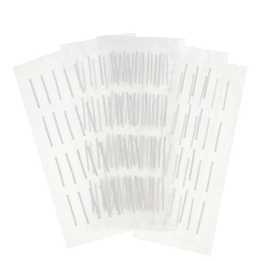 20 Sheets Disposable False Eyelashes Perming Stick,Lashes Curling Rod Wand