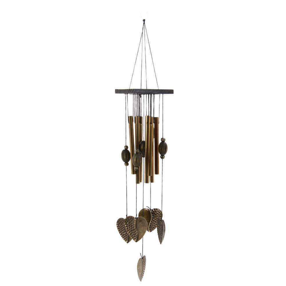 Wind Chime Wind Chime Tubes Metal Heart Decoration For Home Garden