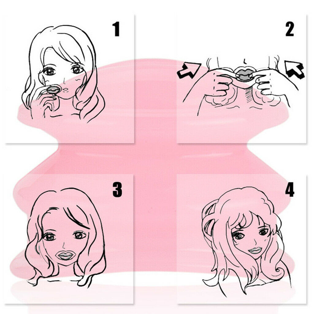 Soft Silicone Lips Enhancer Plumper Tool Device Make Your Lips More Fuller