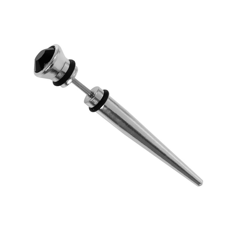1 Piece Mens Hypoallergenic Stainless Steel Punk Screw Earrings Ear Stud