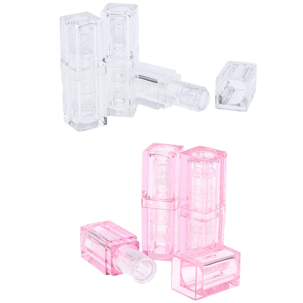 3x 3.8g Empty Lip Balm DIY Tubes Cosmetic Containers Lipstick Bottles