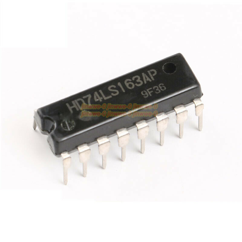 1pcs DIP HD74LS163AP four-bit binary synchronous clear counter DIP-16 chip