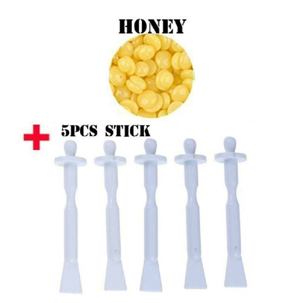 1+5x Nose Ear Hair Removal Wax Set - Sticks Easy Mens Nasal Waxing Strip Remover