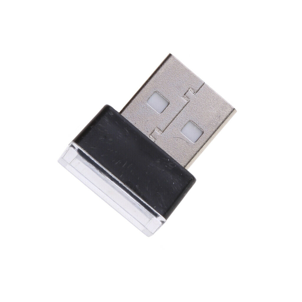 USB LED Car Interior Atmosphere Light Illumination Decoration Light white