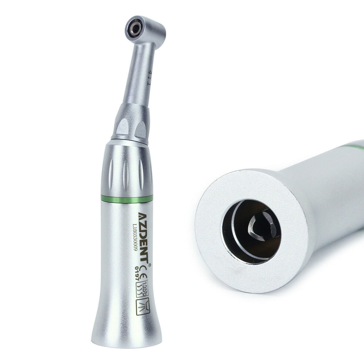 Dental 4:1 Reduction Contra Angle Handpiece Interproximal Stripping IPR Set