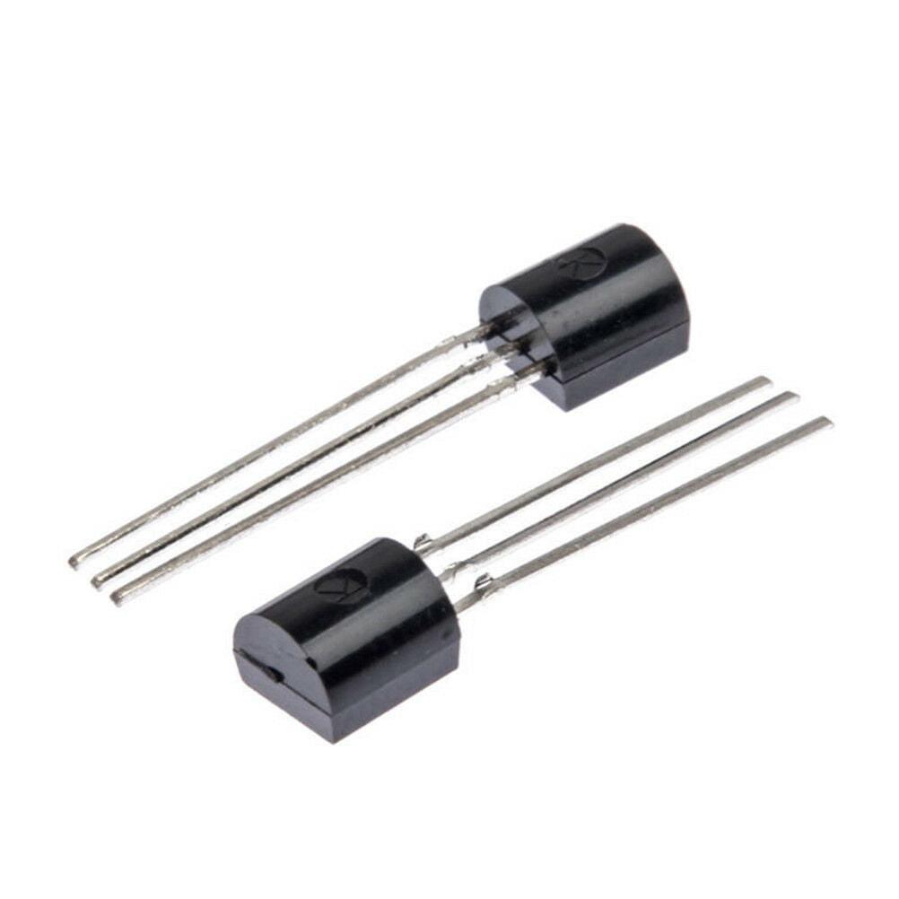 100 x 2N2222 NPN TO-92 Plastic-Encapsulate Power Transistors 30V 600mA WF