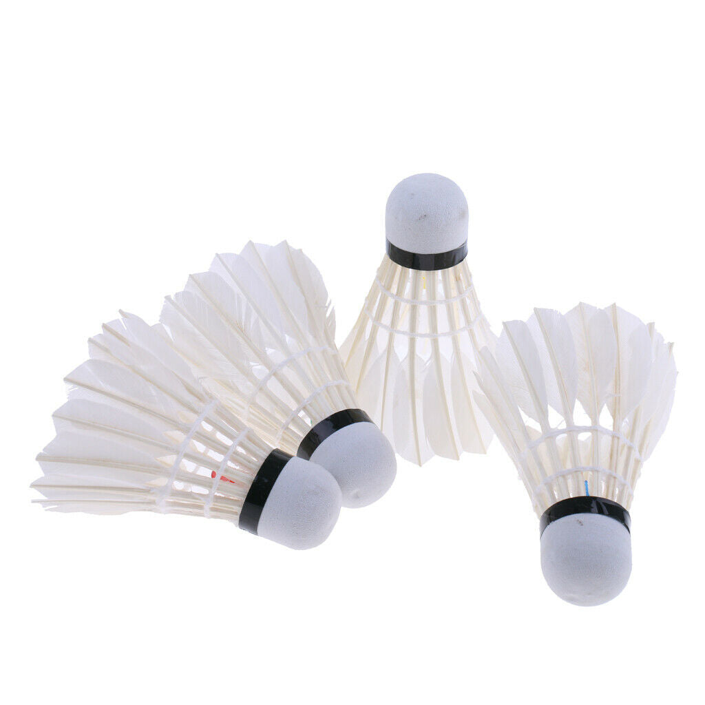 8 Pcs / Pack Colorful LED Lighting Badminton Shuttlecock Dark Night