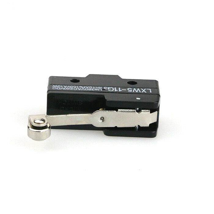 5pcs Limit Switch 3 Screw Terminal Momentary Short Roller Hinge Lever 1NO,1NC