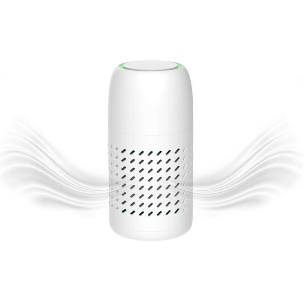 LED Air Purifier for Home, Negative Ion Deodorizer Ozone Cleaner Air Ionizer