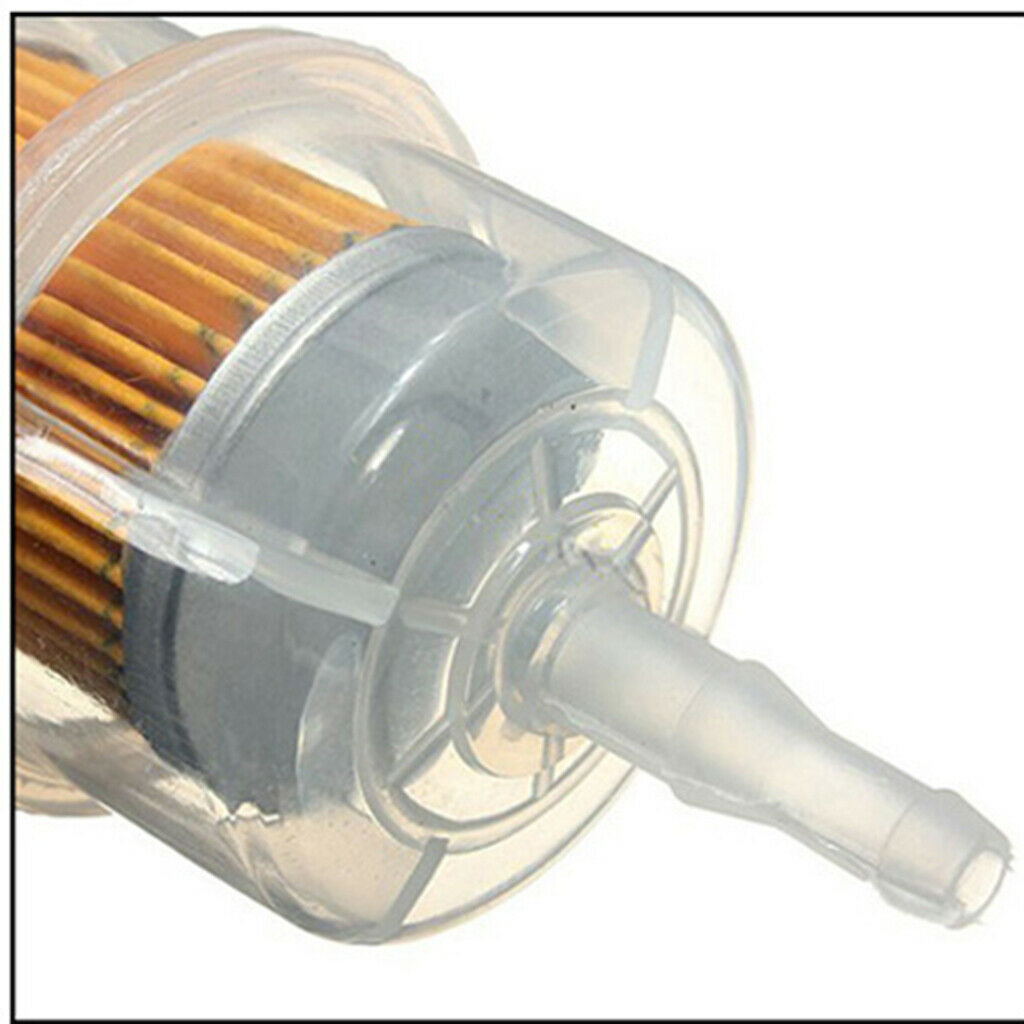 2Pcs 6mm / 8mm Oil Filter Engine Oil Filter with Hose for 47cc 49cc Motorcycle